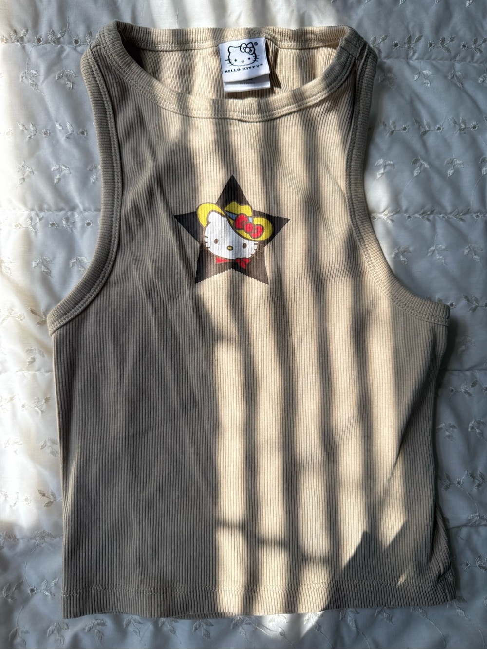 Hello Kitty Ribbed Tank Top - Picture 2 of 4